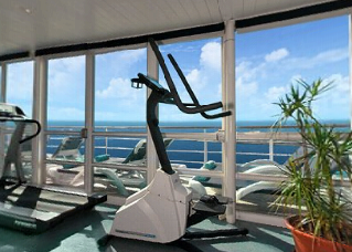 FITNESS CRUCEROS VELEROS GIMNASIO VACACIONES